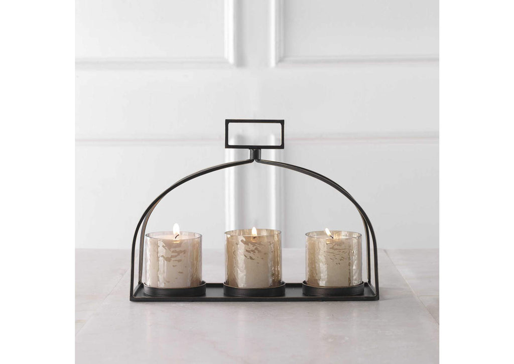 18040 Uttermost Riad Triple Candleholder