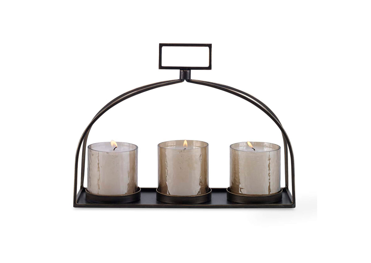 18040 Uttermost Riad Triple Candleholder
