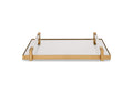 18083 Uttermost Deki Gold Mirrored Tray