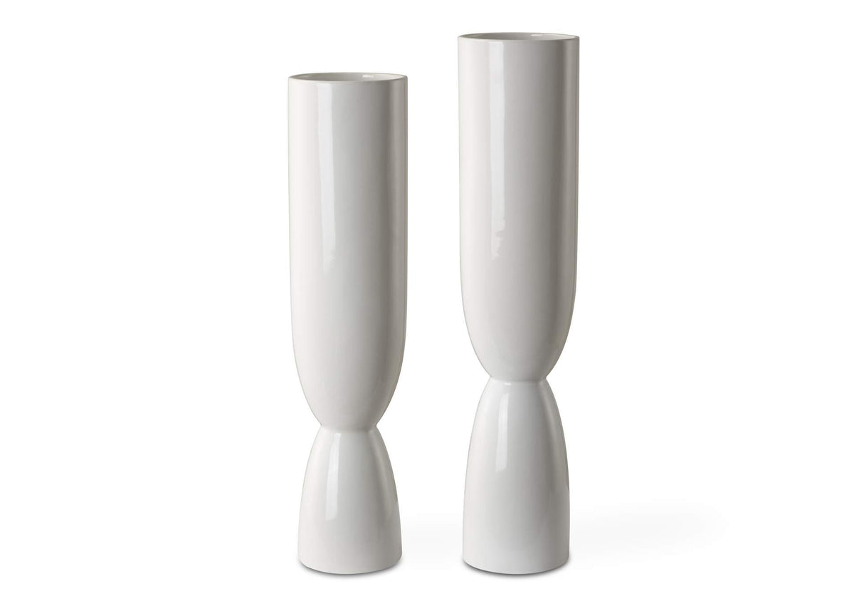 18138 Uttermost Kimist White Vases