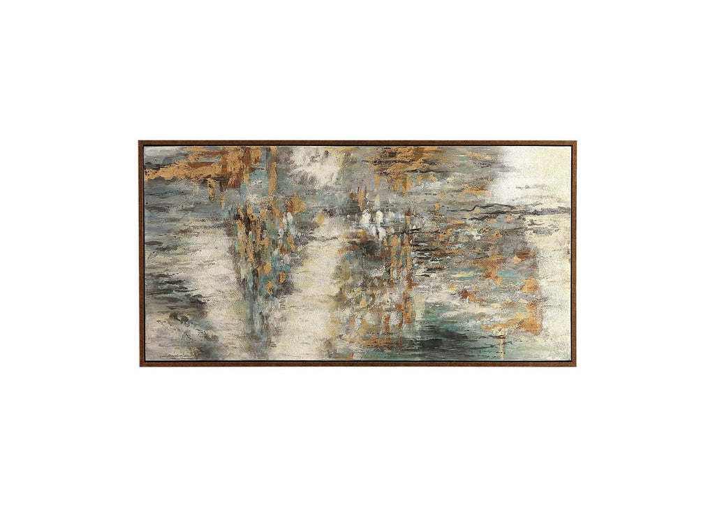 31414 Uttermost Behind The Falls Abstract Art