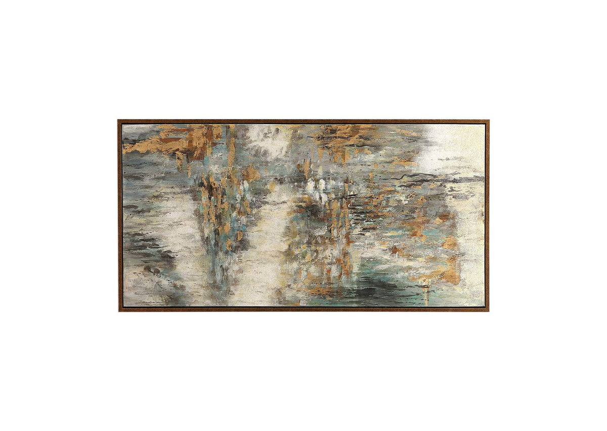 31414 Uttermost Behind The Falls Abstract Art