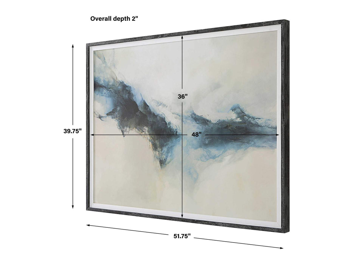 41438 Uttermost Terra Nova Abstract Framed Print