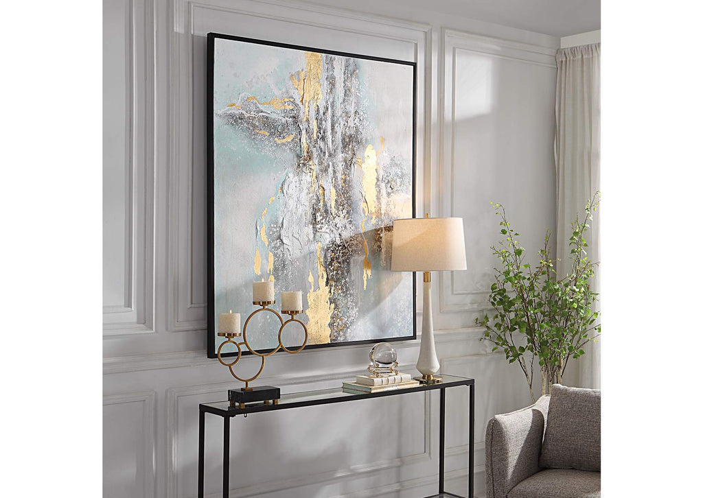 41462 Uttermost Mountain Mist Hand Painted Canvas