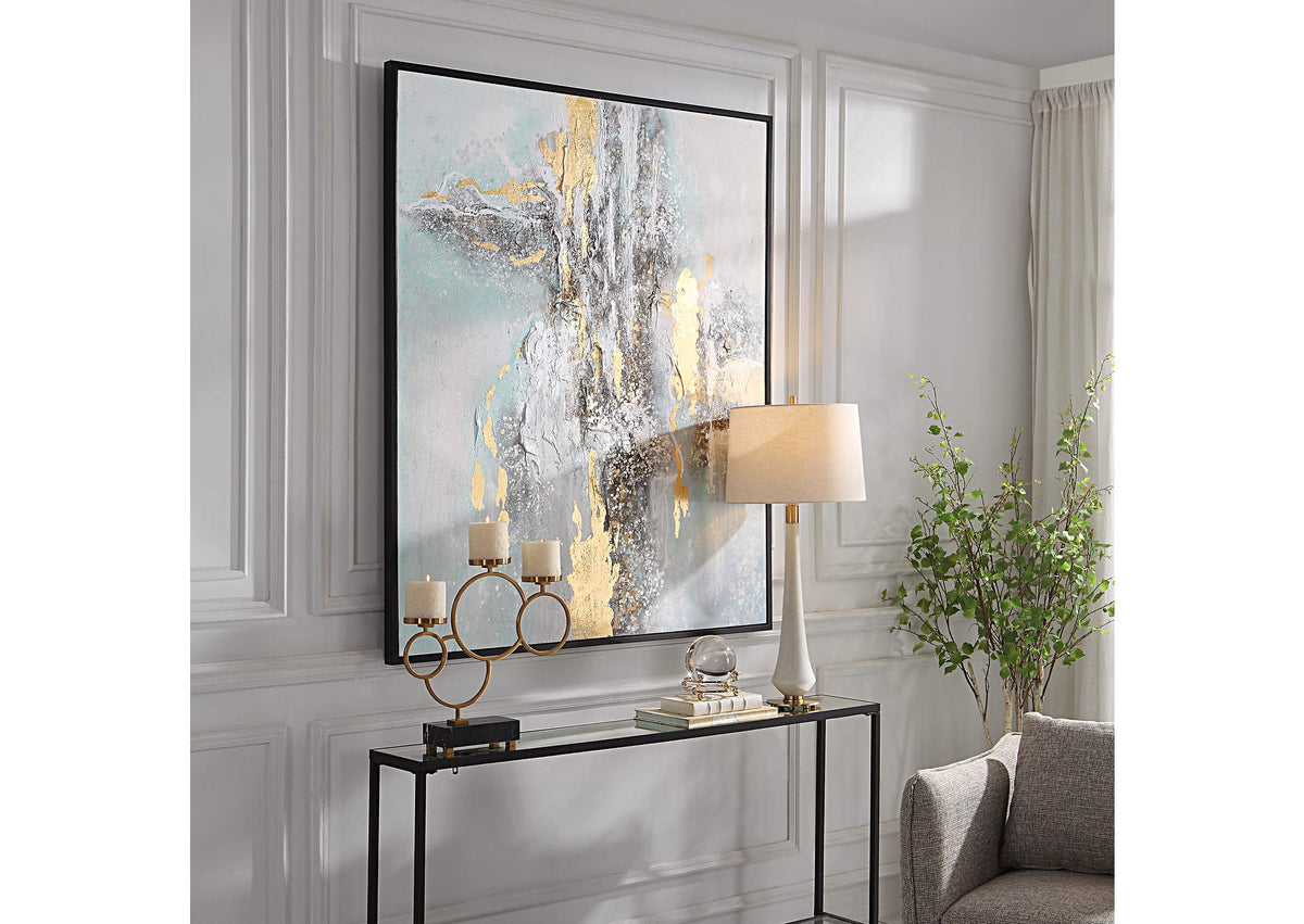 41462 Uttermost Mountain Mist Hand Painted Canvas