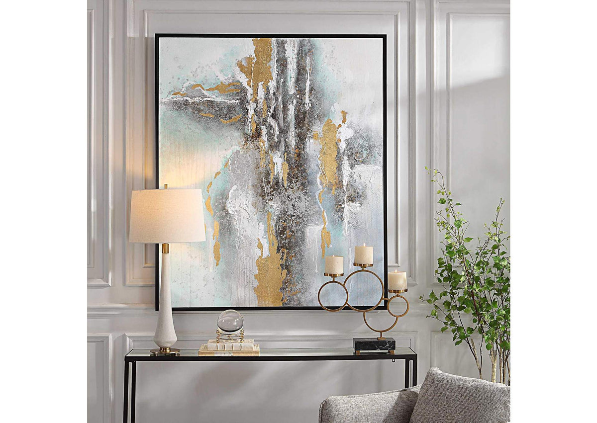 41462 Uttermost Mountain Mist Hand Painted Canvas