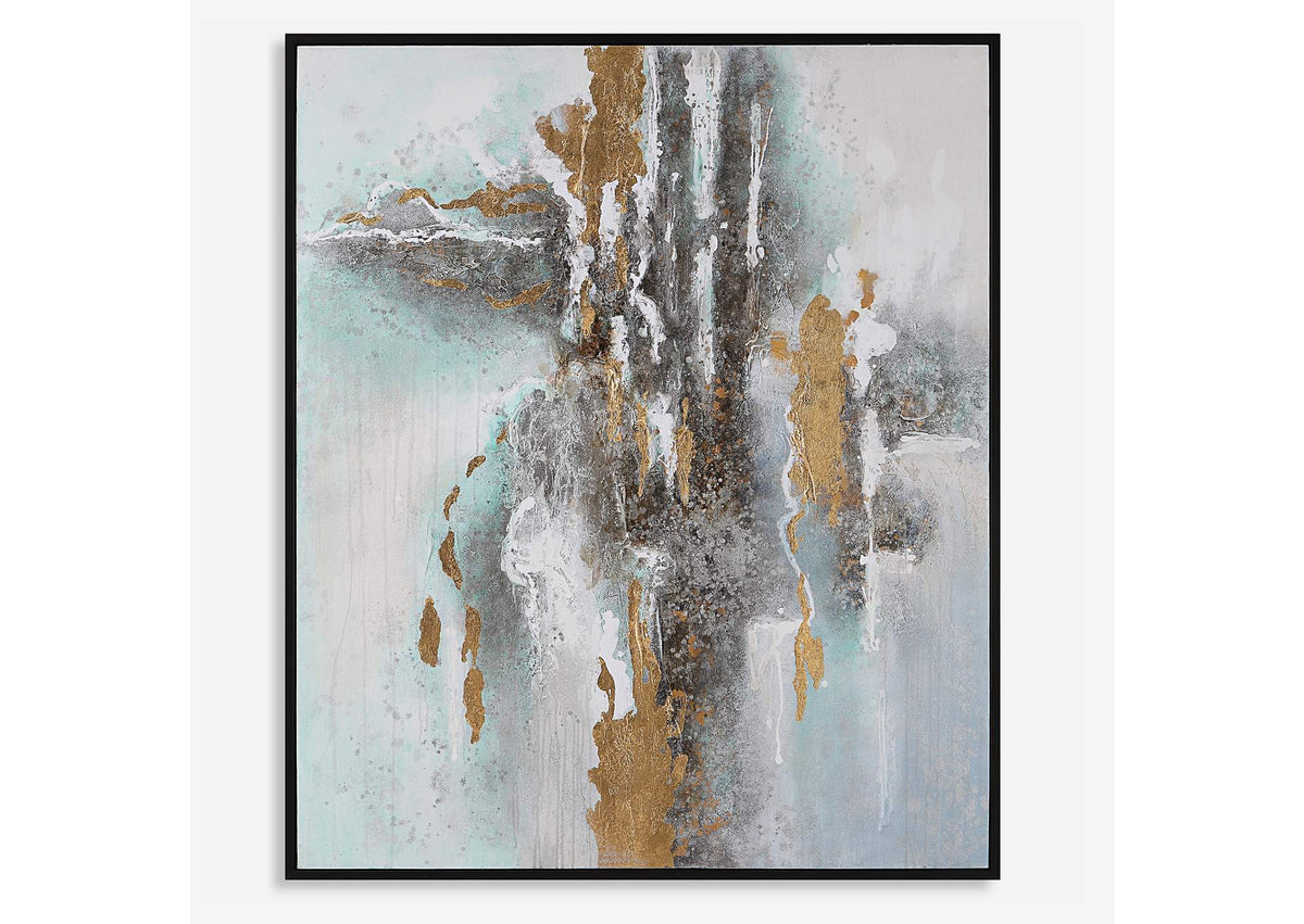 41462 Uttermost Mountain Mist Hand Painted Canvas