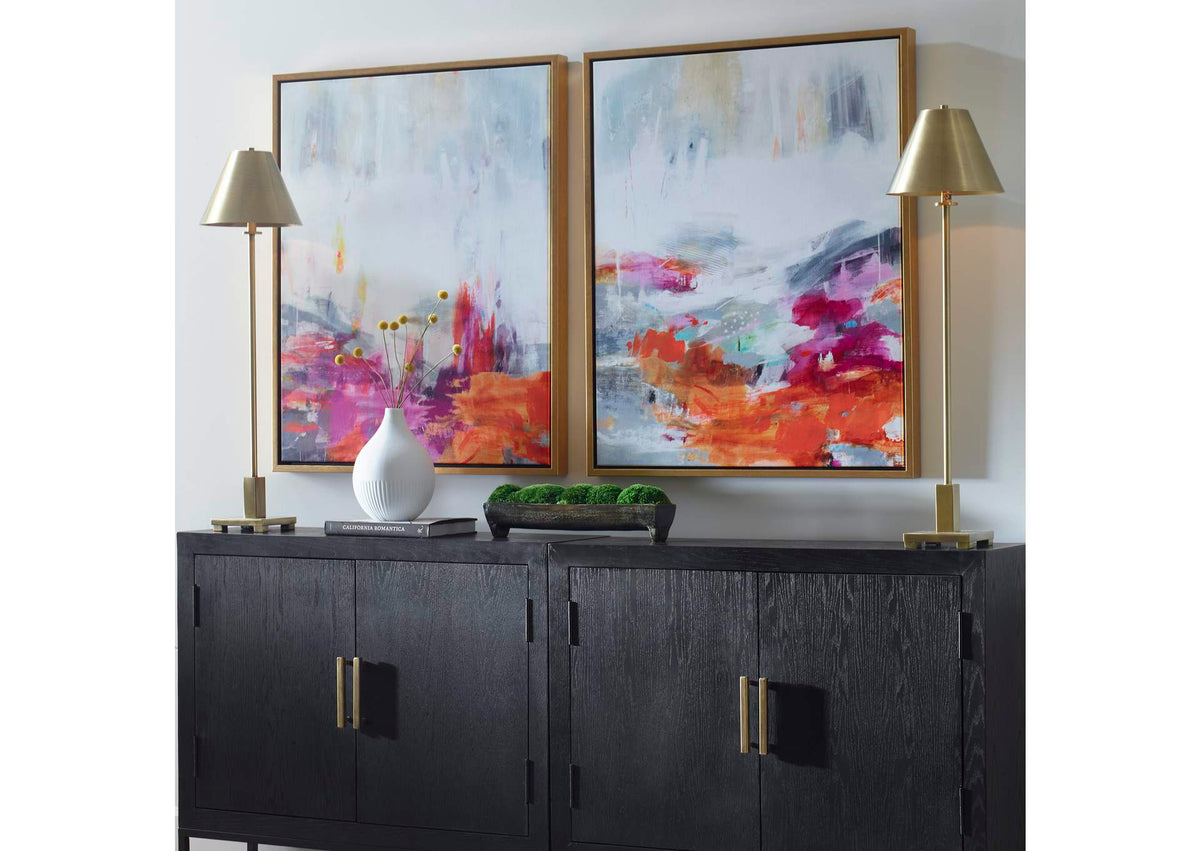 32296 Uttermost Color Theory Framed Abstract Art Set