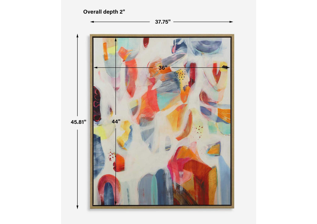 32297 Uttermost Reawaken Framed Abstract Art