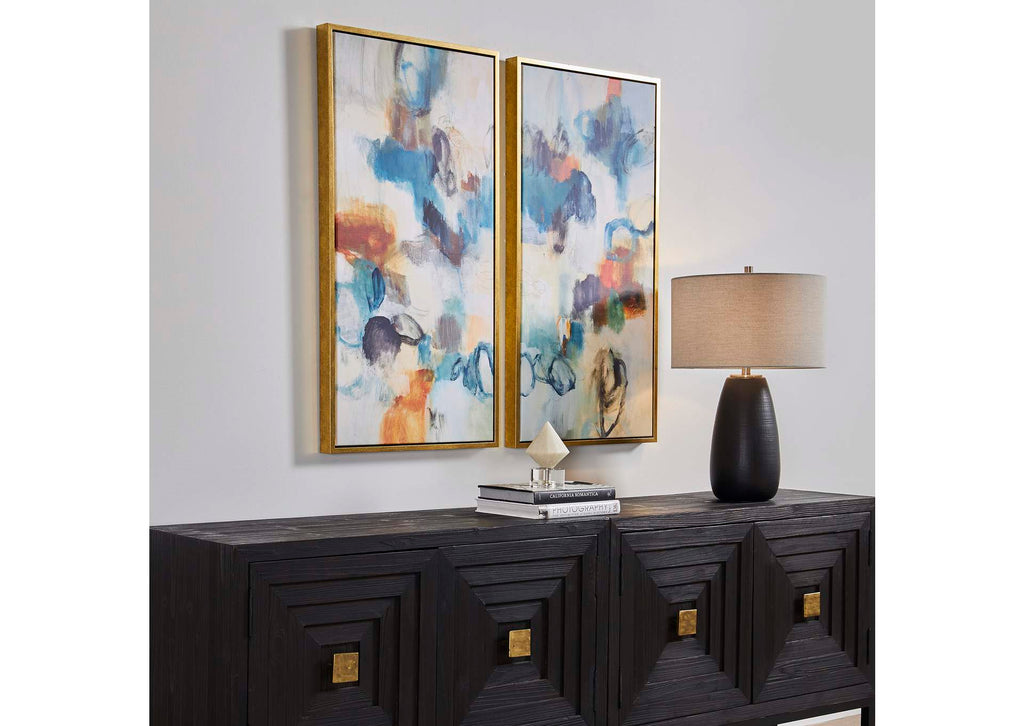 32325 Uttermost Casual Moments Framed Abstract Art, Set