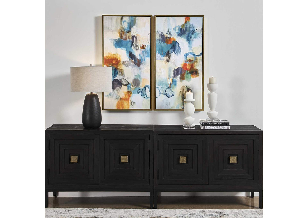 32325 Uttermost Casual Moments Framed Abstract Art, Set