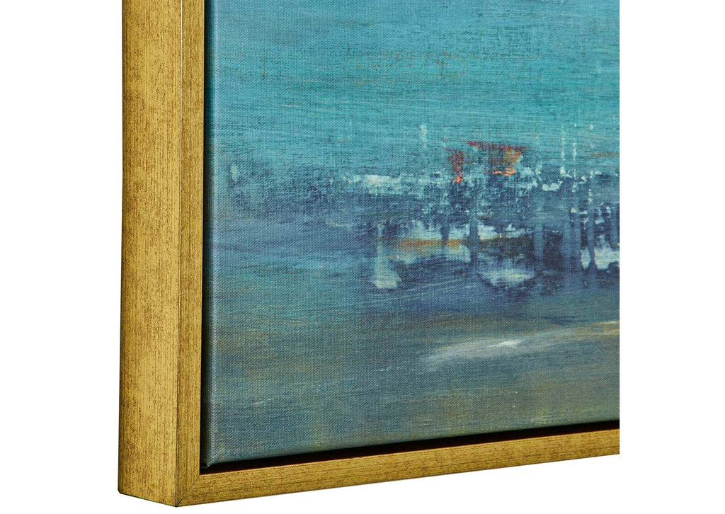32326 Uttermost Textured Land Framed Landscape Art