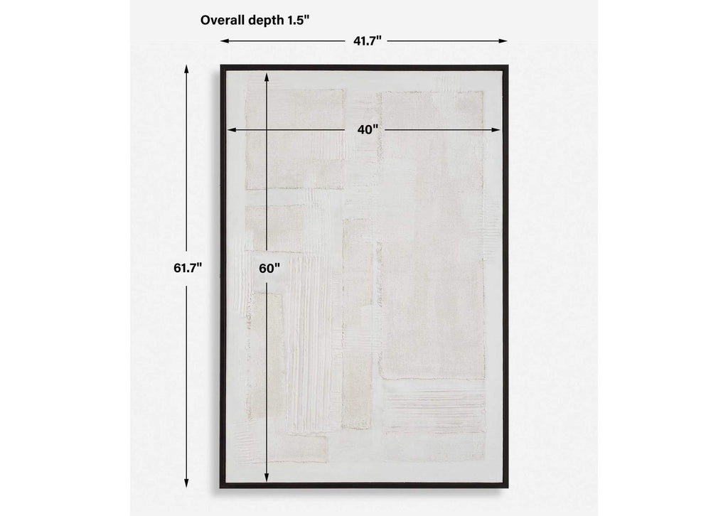 32337 Uttermost Clean Slate Hand Painted Canvas