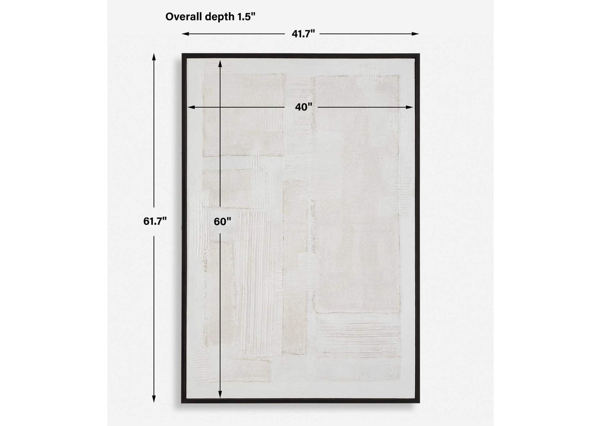 32337 Uttermost Clean Slate Hand Painted Canvas