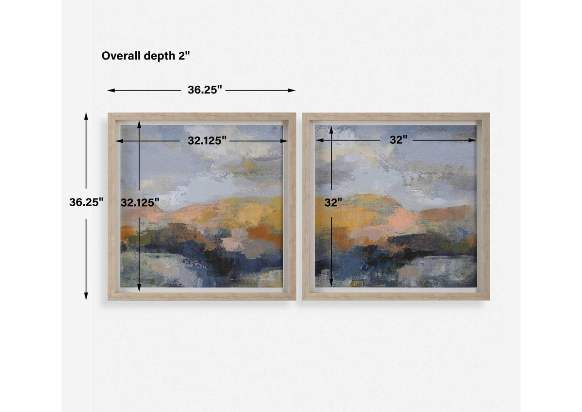 32342 Uttermost Dusk Framed Prints
