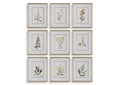 32339 Uttermost Botanical Flowers Framed Prints