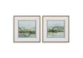 32356 Uttermost Soft Sage Abstract Landscape Prints Set