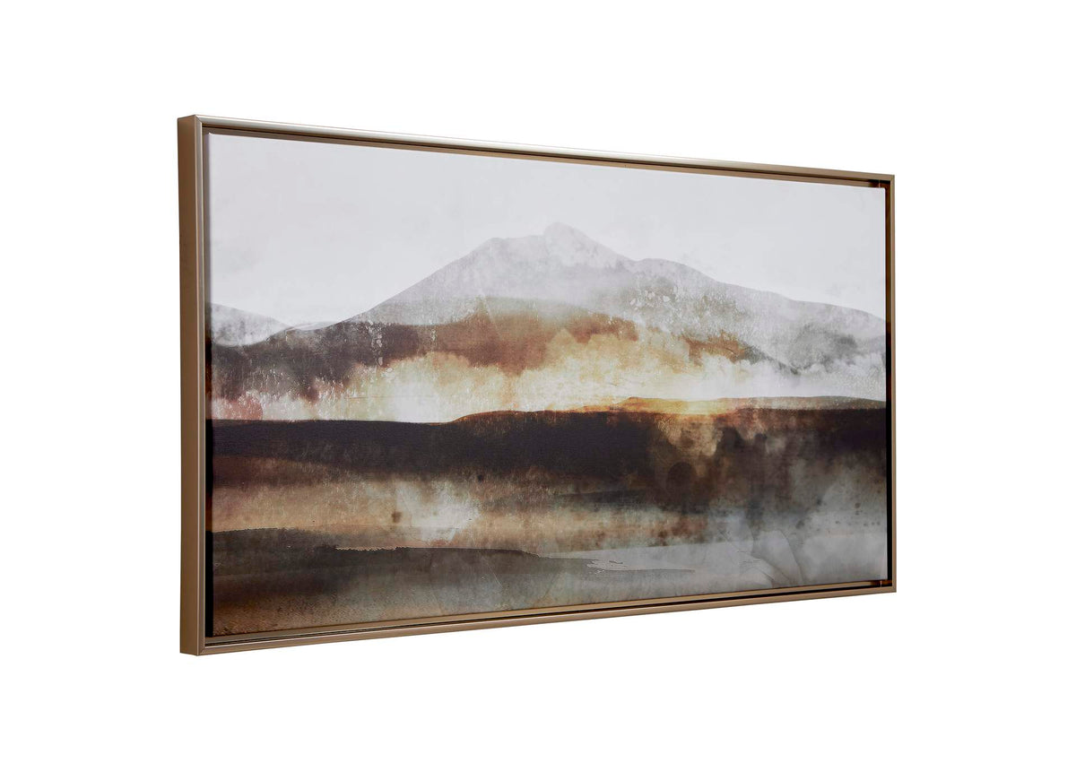 32359 Uttermost Splash Of Land Framed Canvas