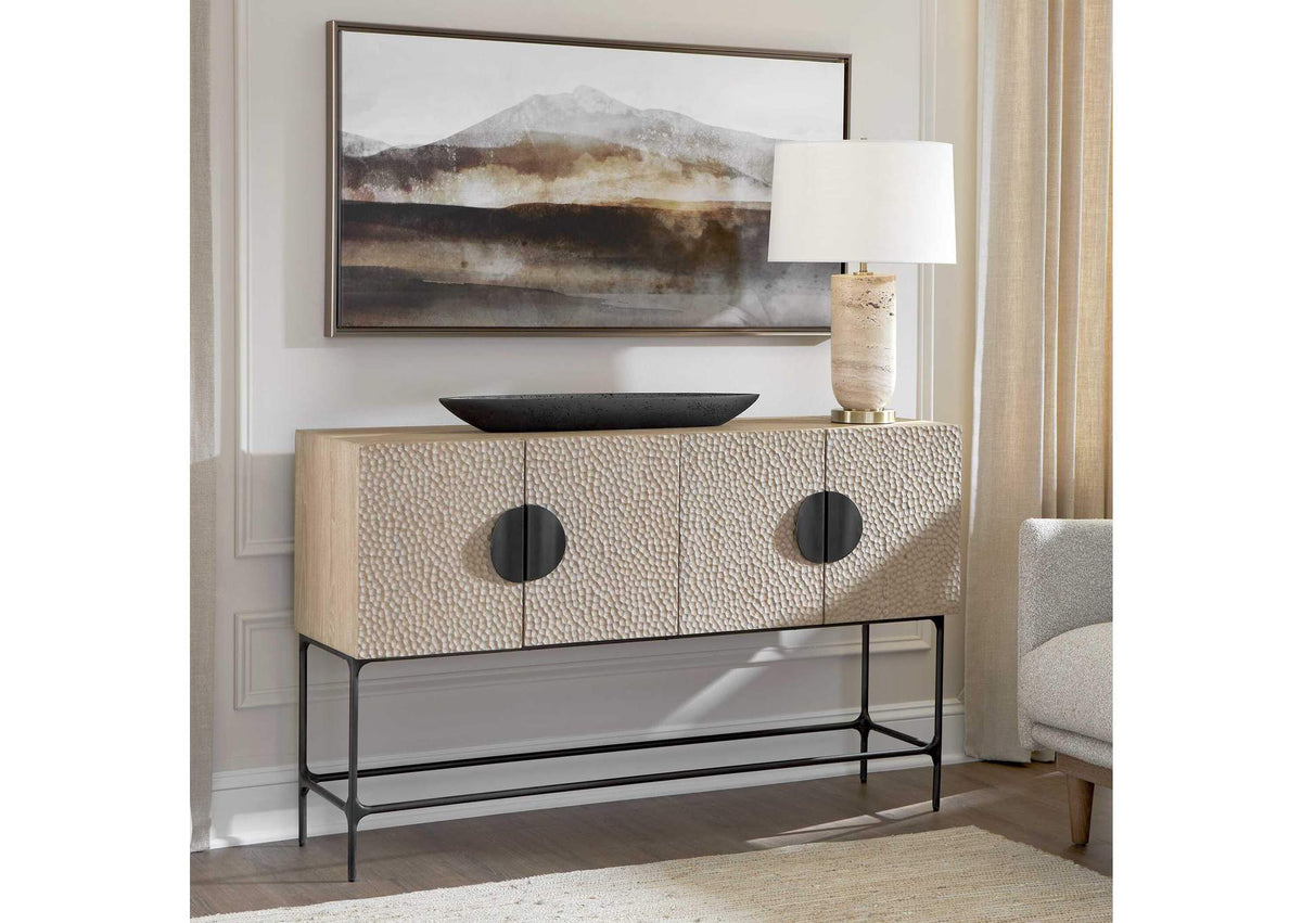 32359 Uttermost Splash Of Land Framed Canvas
