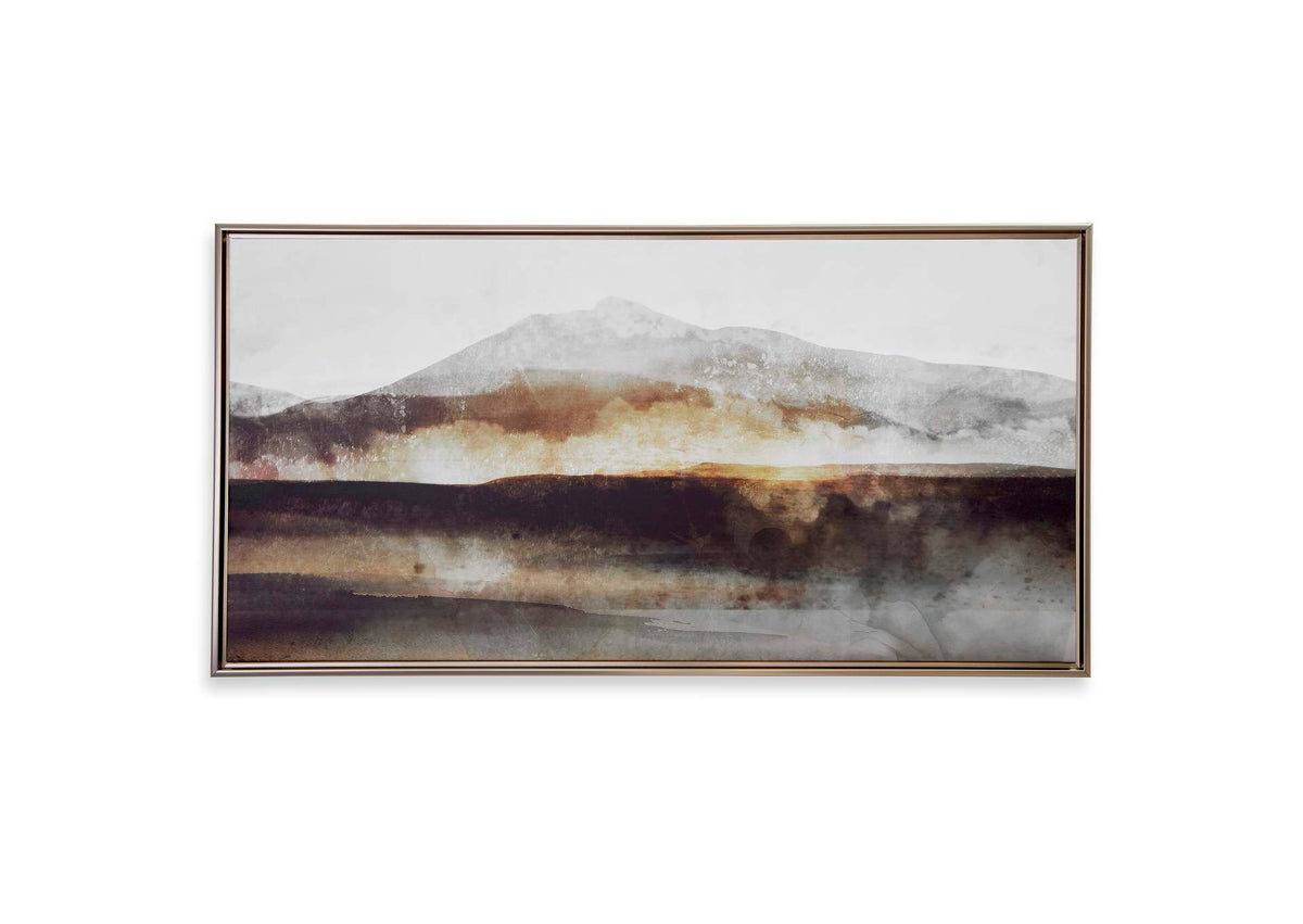 32359 Uttermost Splash Of Land Framed Canvas