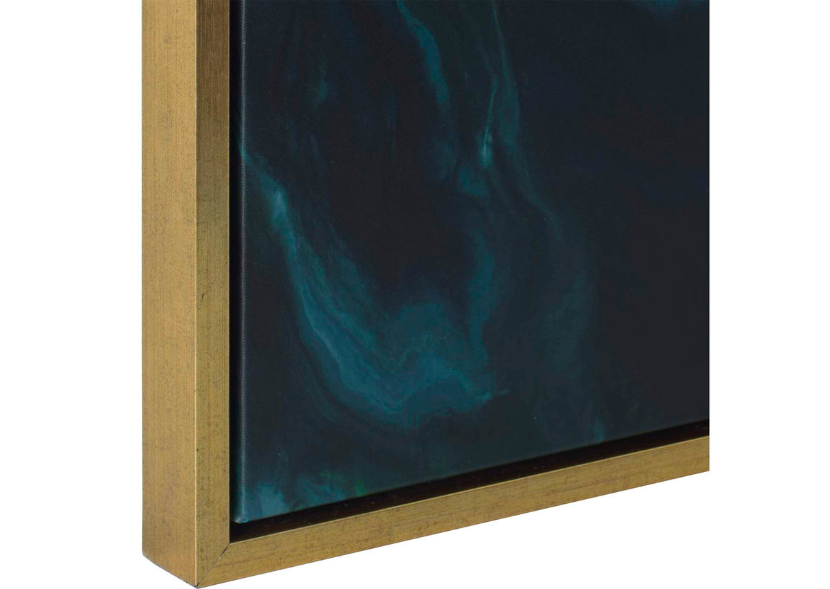32367 Uttermost Serene Green Framed Abstract Art