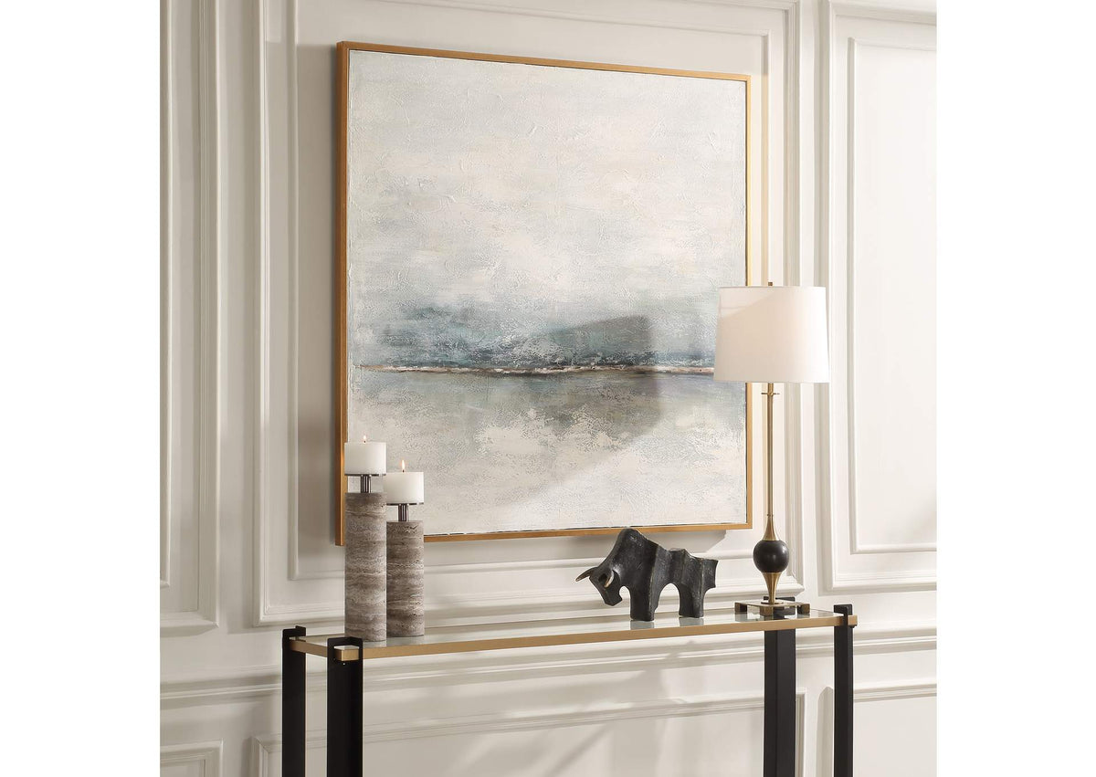 32375 Uttermost Foggy Morning Abstract Art