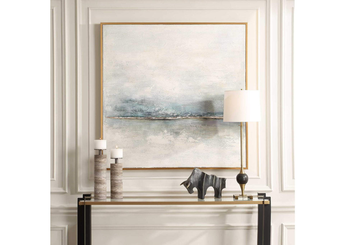 32375 Uttermost Foggy Morning Abstract Art