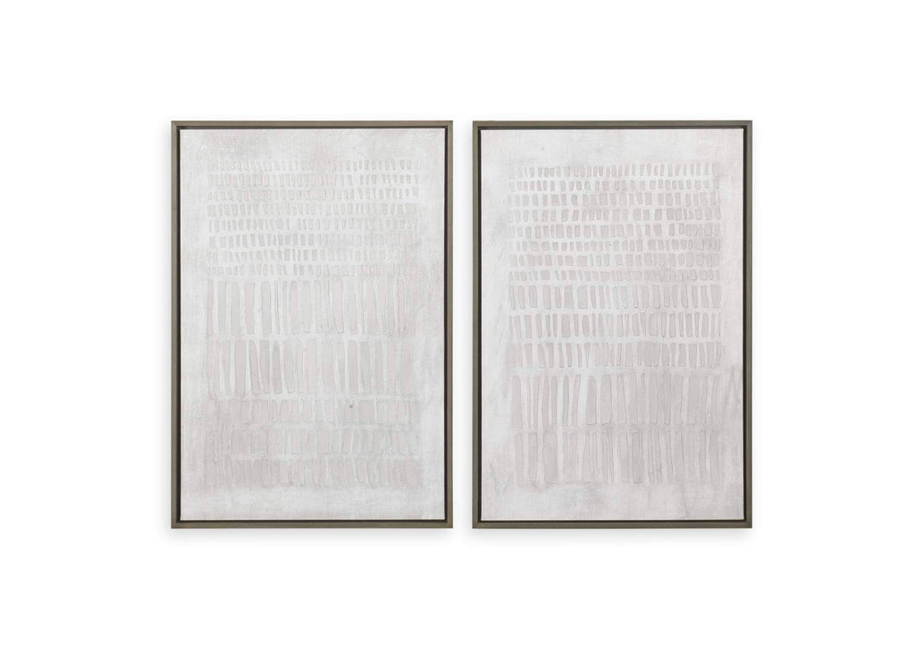 32395 Uttermost Social Theory Framed Canvases Set