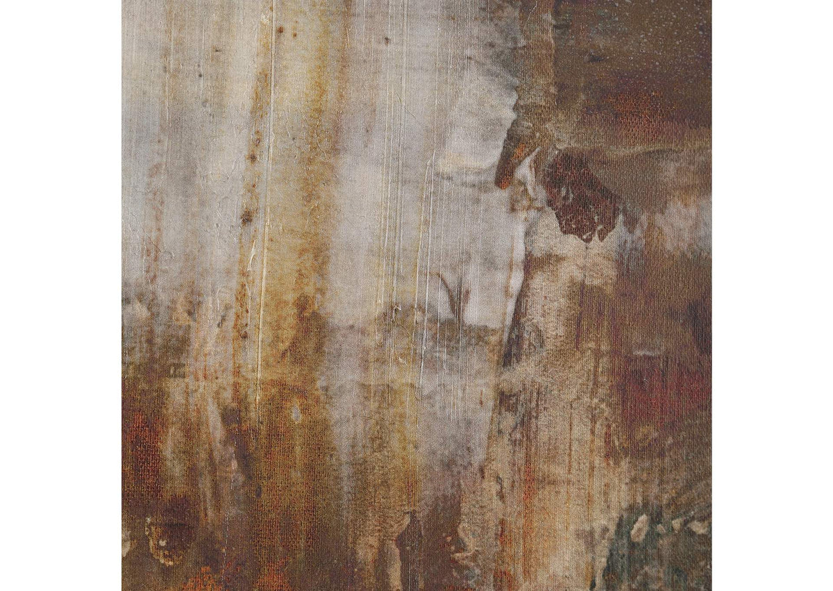 32433 Uttermost Molten Patina Framed Canvases, Set