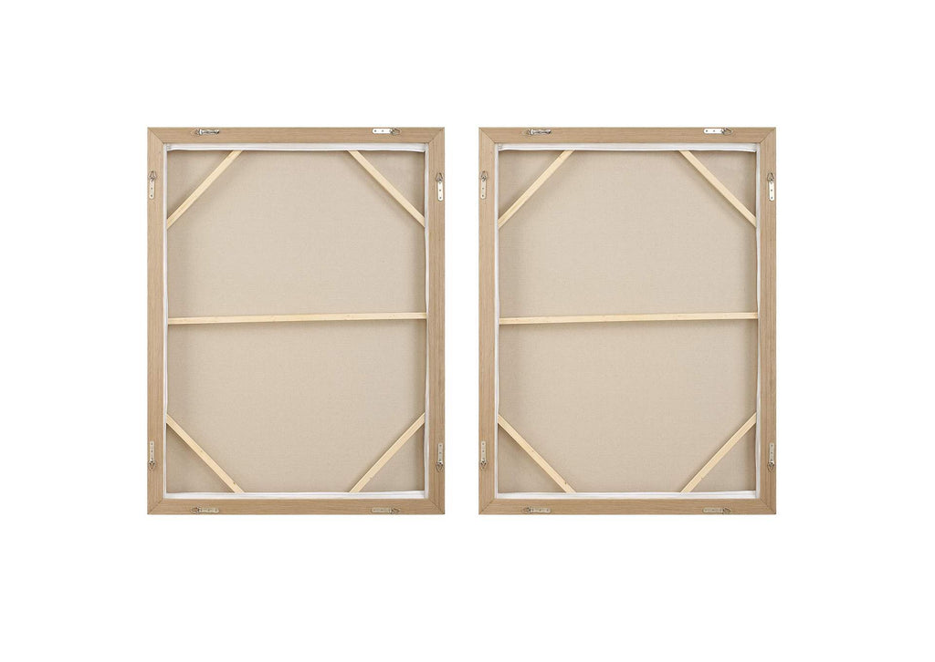 32433 Uttermost Molten Patina Framed Canvases, Set