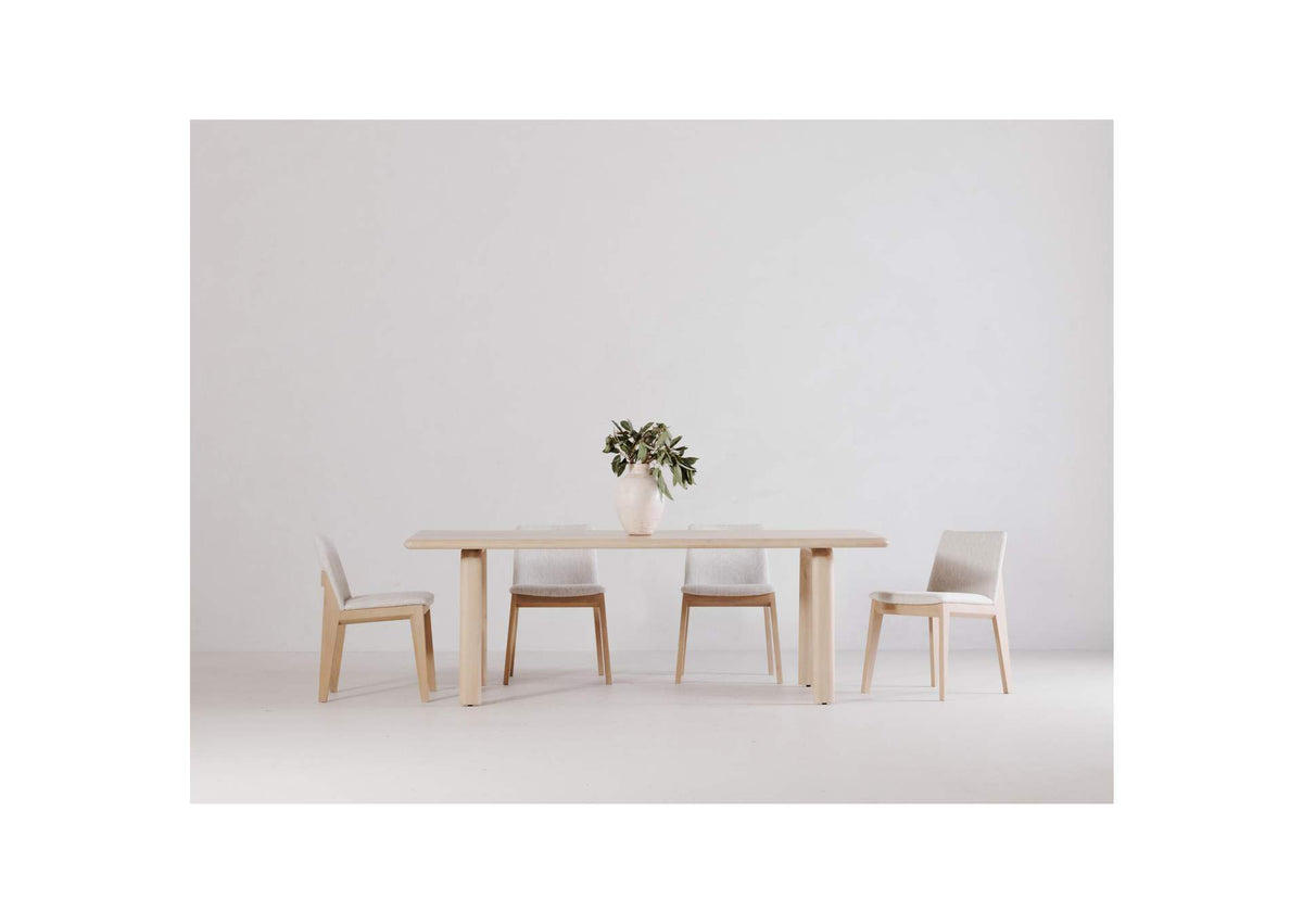 BC-1046-18 Malibu Dining Table White Oak