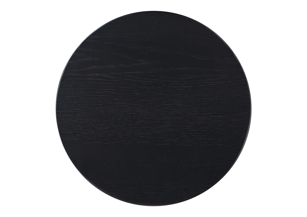 BC-1122-02 Grace Accent Table Black Oak
