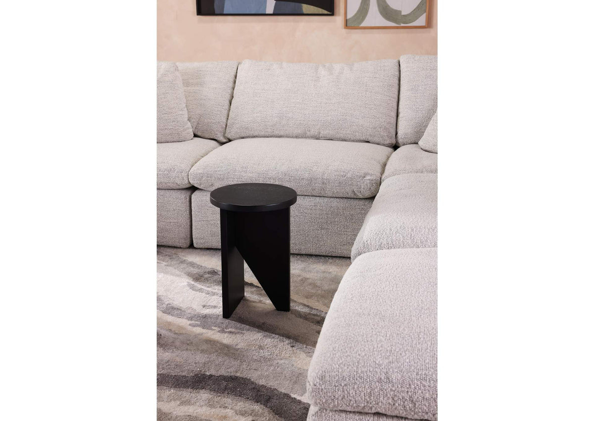 BC-1122-02 Grace Accent Table Black Oak