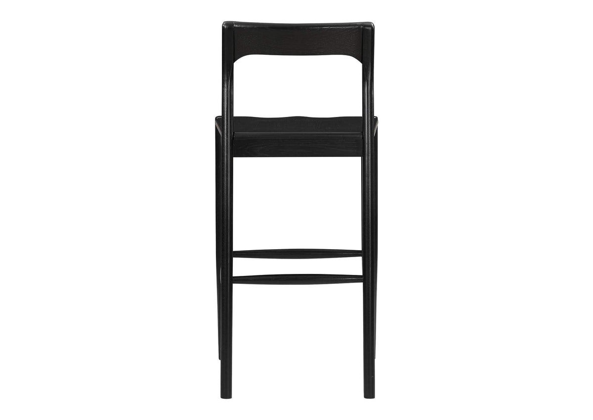 BC-1125-02 Owing Barstool Black