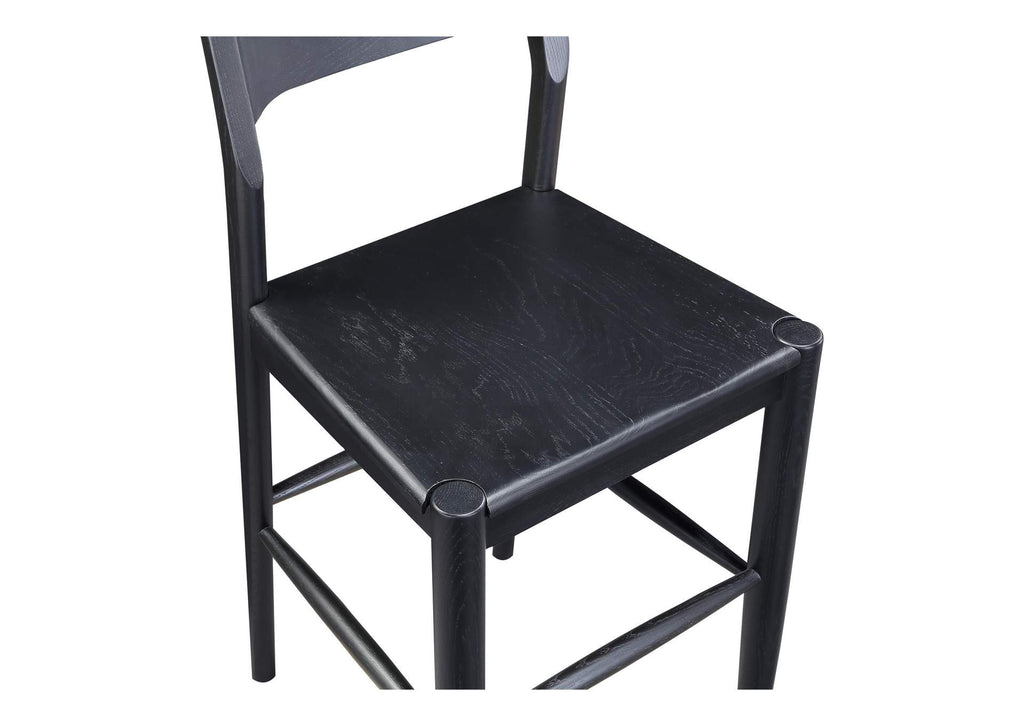 BC-1125-02 Owing Barstool Black