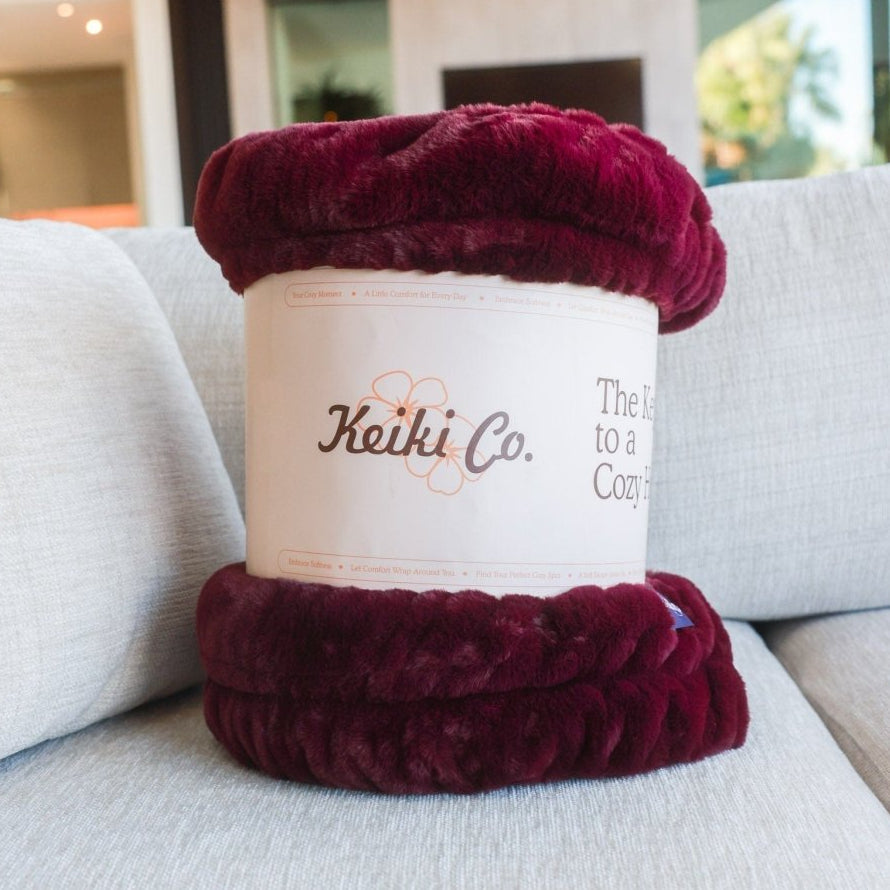 Bordeaux Cloud Throw