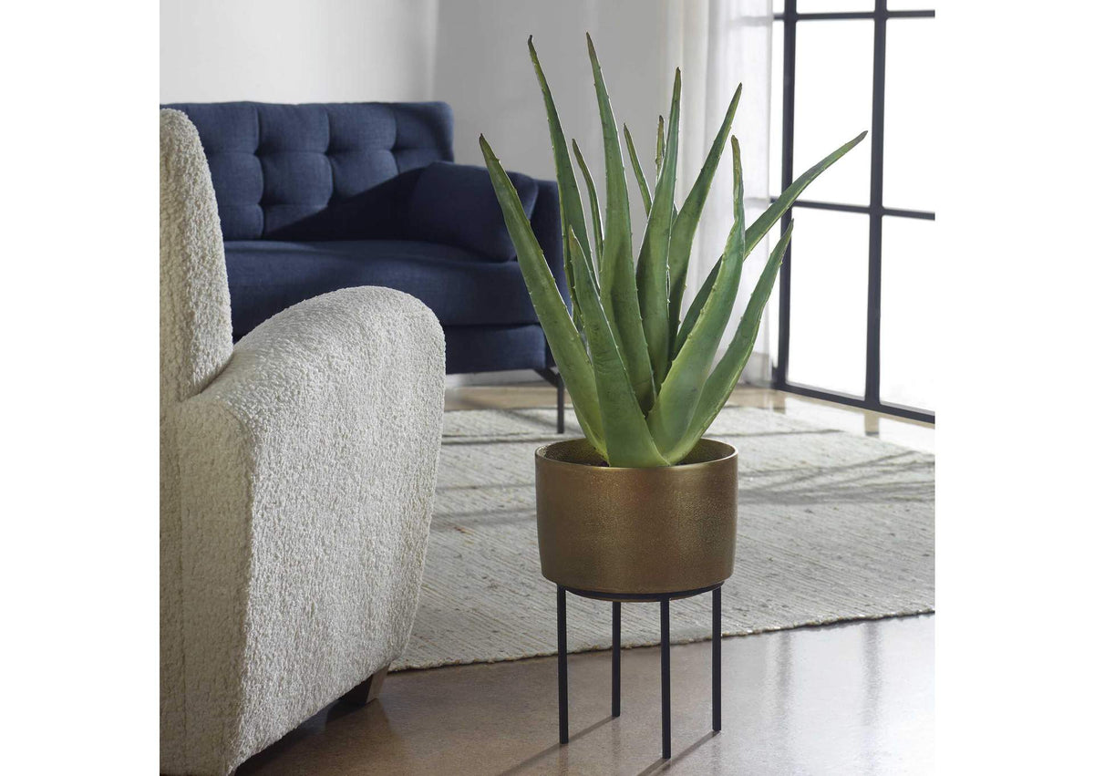 60217 Uttermost Arabia Aloe Planter