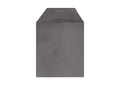 BQ-1005-25 Lazarus Outdoor Bench Dark Grey