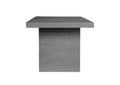 BQ-1021-25-0 Aurelius 2 Outdoor Dining Table Grey