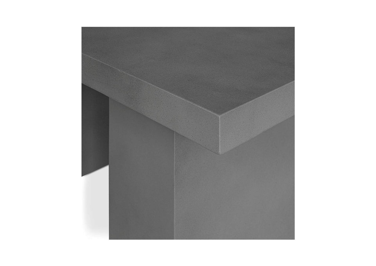 BQ-1021-25-0 Aurelius 2 Outdoor Dining Table Grey