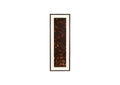 CH84799 Flicker Wall Art, Rectangle, Black - Copper