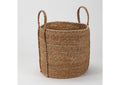 CT2680 Large Round Rattan Basket With Handles