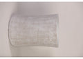 CT2914 Medium Tall Round White Etched Planter