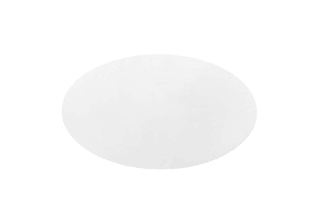 EEI-1121-WHI Lippa 60" Oval Wood Dining Table By Modway