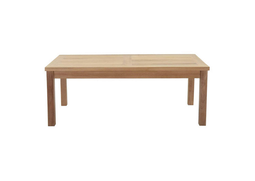 EEI-1154-NAT Marina Outdoor Patio Teak Rectangle Coffee Table By Modway