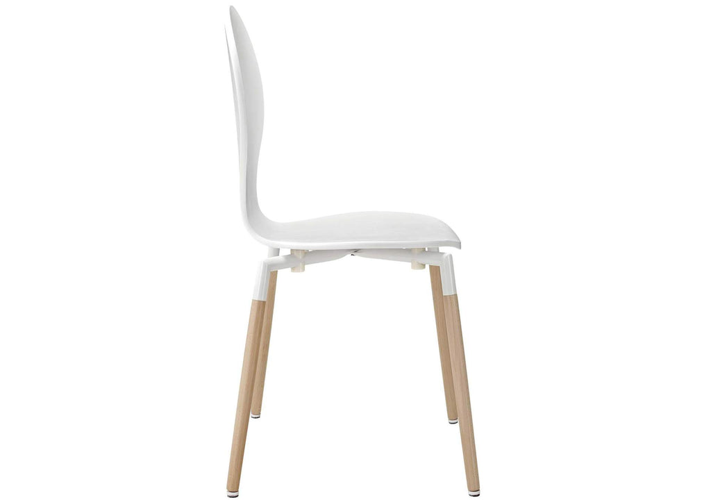 EEI-1369-WHI Path Dining Chair Set Of 4 By Modway