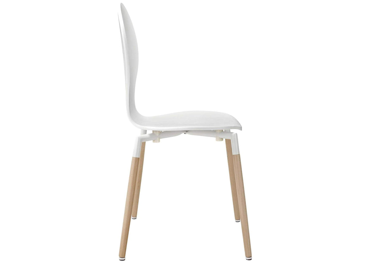 EEI-1369-WHI Path Dining Chair Set Of 4 By Modway