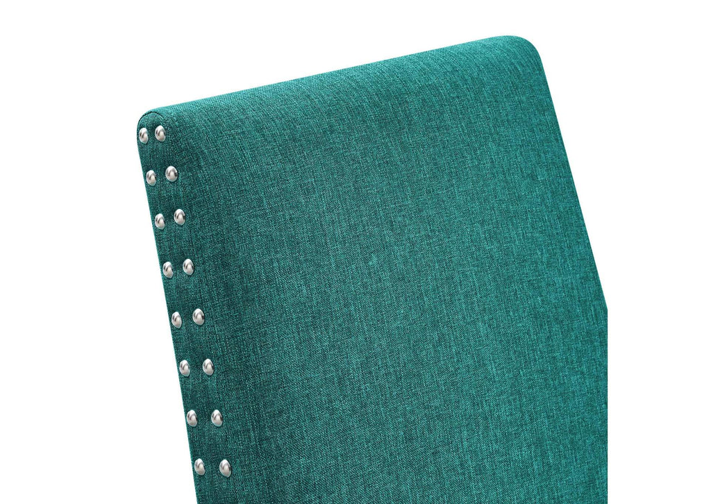 EEI-1384-TEA Parcel Dining Upholstered Fabric Side Chair By Modway