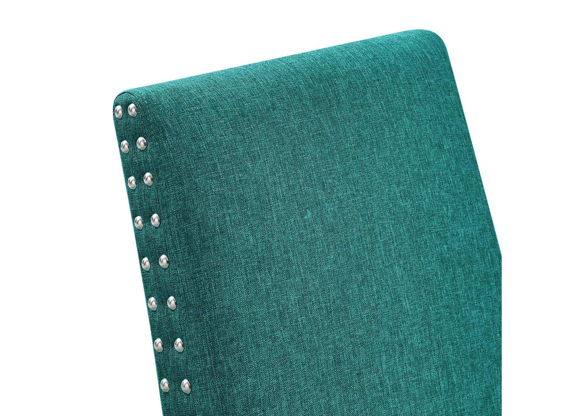 EEI-1384-TEA Parcel Dining Upholstered Fabric Side Chair By Modway