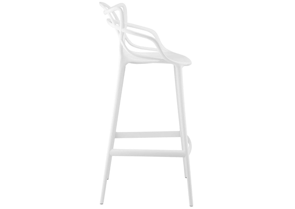 EEI-1460-WHI Entangled Bar Stool By Modway